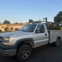  chevy Silverado utility truck 3/4 Ton , 6.0 ls Service Bed Pickup Truck Work Truck Troka Camioneta 
