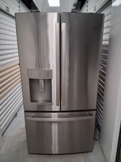 G.E Stainless Steel Refrigerator