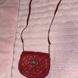 Red Michael Kors Purse
