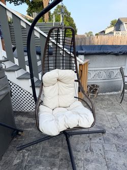 outdoor swing chair
