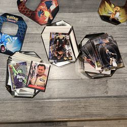 3 Full Tins Of Sports Card Holos