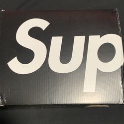 Supreme x Giro Syntax Mips Cycling Road Bike Helmet Black White Size Large 