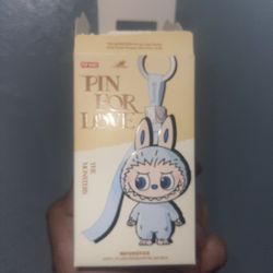 Pin For Love Labubu Keychain