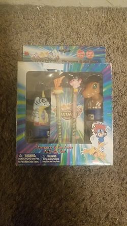 Digimon Stampers and Gel Pens Activity Set New in the box!