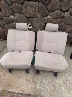 3rd Gen Toyota 4runner Rear Seats