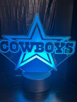 Cowboys Dallas football 🏈 led lamp