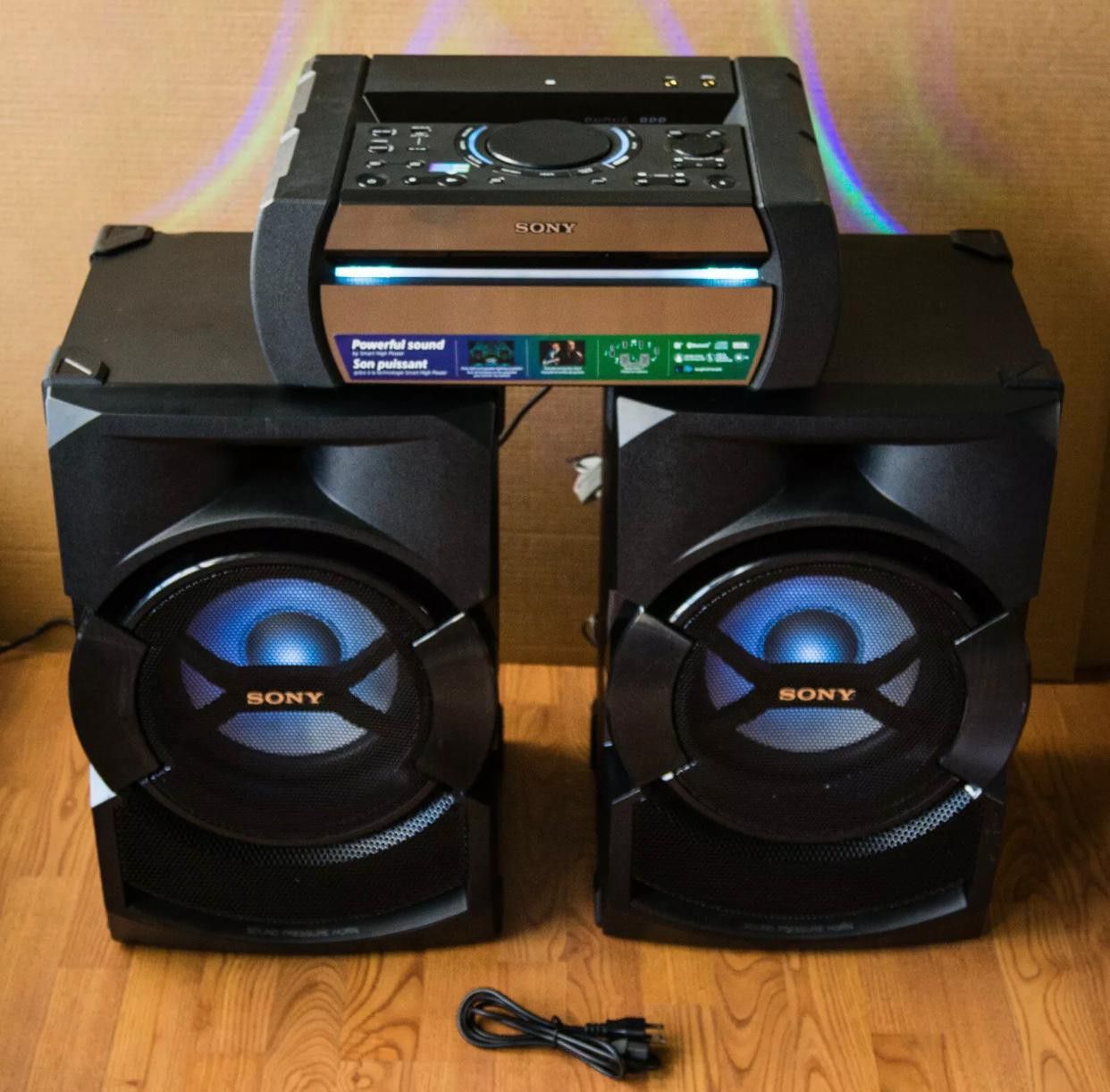 SONY SHAKE-X30 HIGH POWER HOME AUDIO SYSTEM