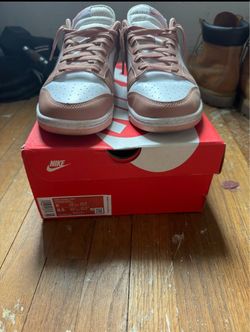 Nike Dunk Low Pink White Sneakers
