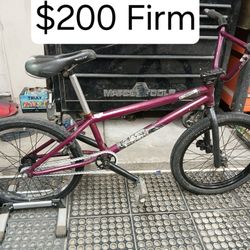 STLN Stereo Brand Custom BMX Bike