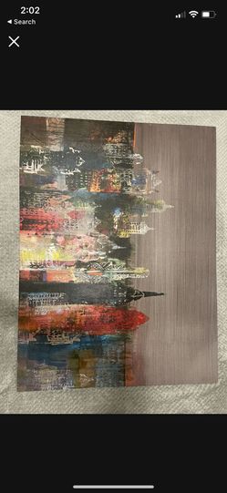 Canvas Paint Wall Decor Large