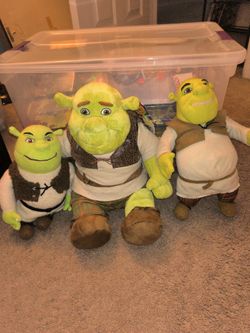 Shrek plushies