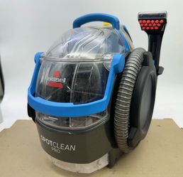Bissell Spotclean Pro Carpet Cleaner Blue Upholstery Pets Dogs Cats
