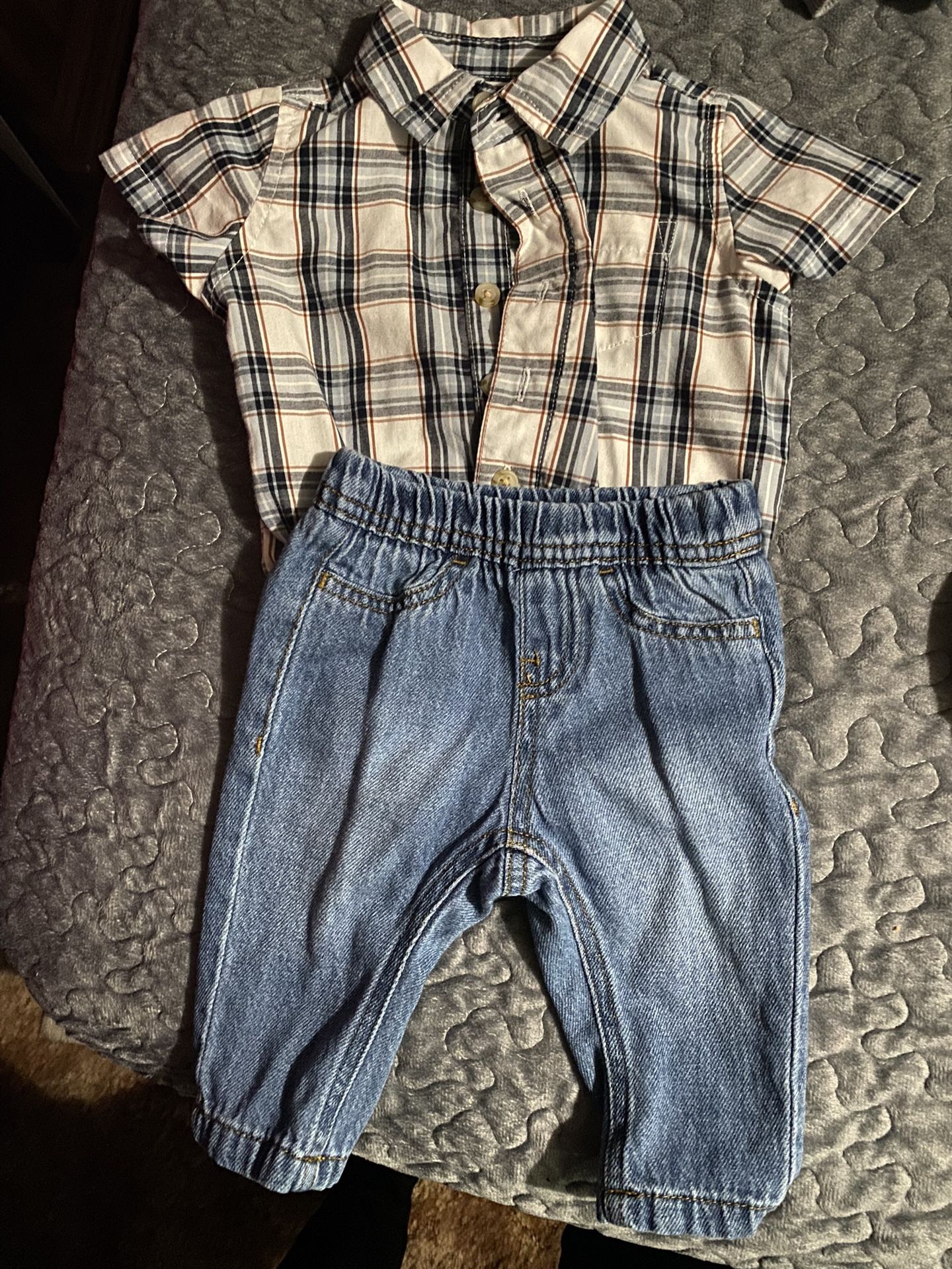 Trajesito De Jeans Cn Camisa