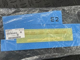 Subaru nameplate (93079SJ010)