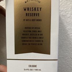Men’s Bath And Body Works Whiskey Reserve Cologne