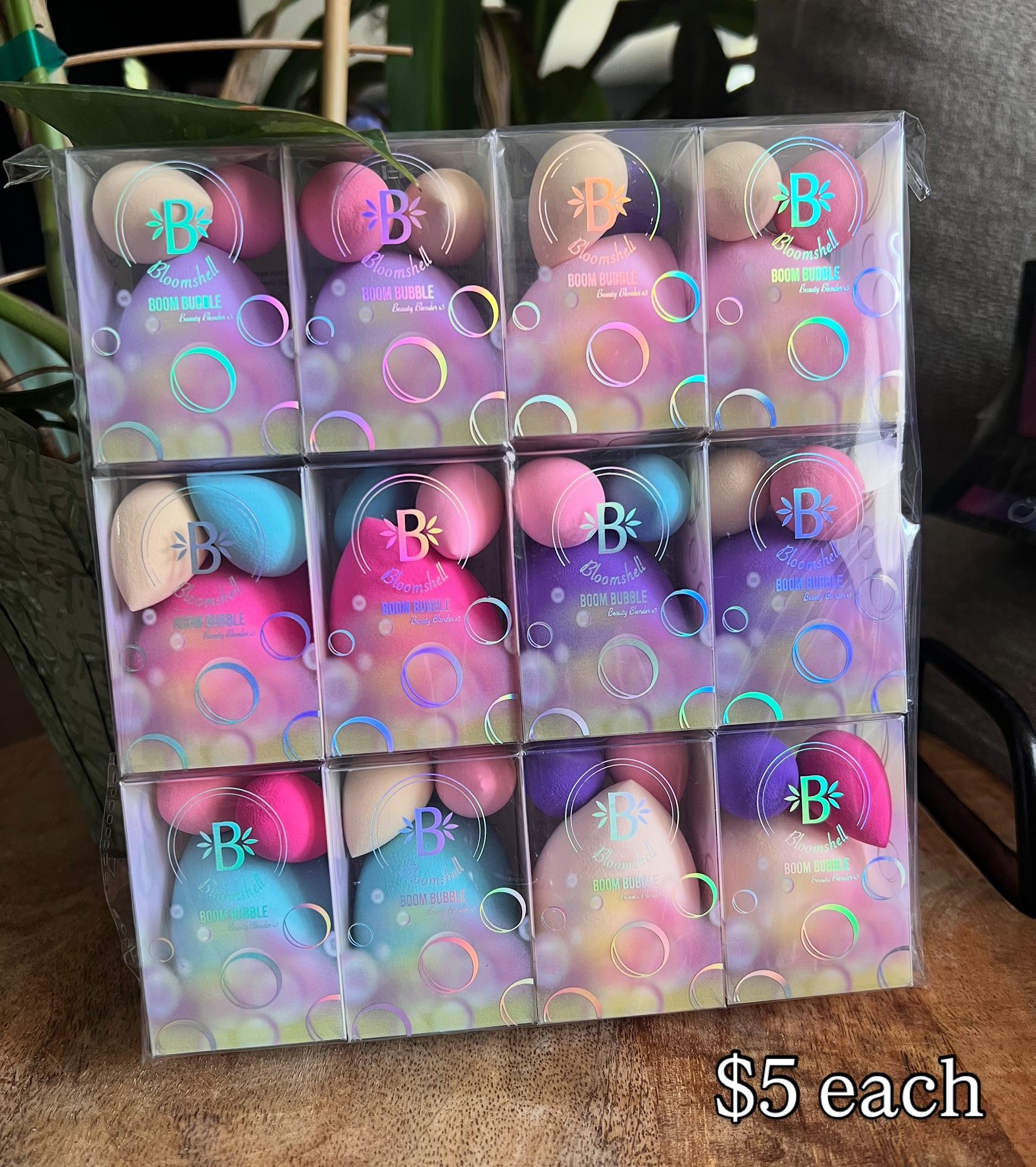 Bloom Shell 3xBeauty Blenders