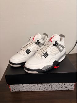 Air Jordan 4 Retro White Cement