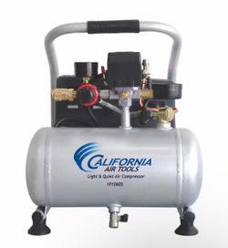 California Air Tools 1.0 Gal. Light and Quiet Steel Tank Electric Portable Air Compressor