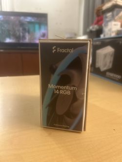 🌀 Fractal Momentum 14 RGB Fan – Open Box / Lightly Used