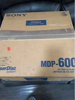 Sony Laserdisc new in box MDP-600