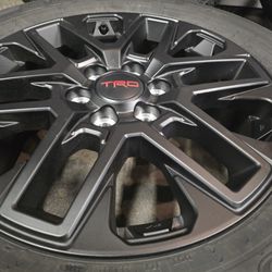 Brand New 20" Black MIDNIGHT EDITON wheels And Tires 