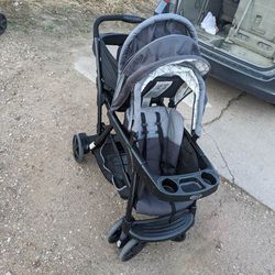 Greco Double Stroller 