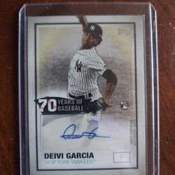 Deivi Garcia Rookie Baseball Card Collection And One Auto!!