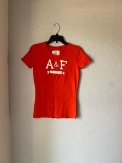 Woman’s Abercrombie & Fitch brand Orange Tee Shirt