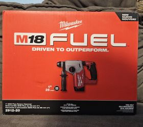 MILWAUKEE M18 FUEL 1" SDS PLUS ROTARY HAMMER (TOOL ONLY)