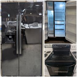 Refrigerator and Stove Combo | Warranty included | Take Home for $53 Down