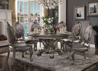 Brand New Elegant upholstery Dining Table/Set with Timeless charm