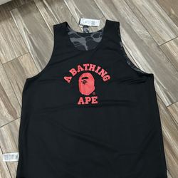 BAPE x Adidas Dame Reversible Mesh Top Size Xl