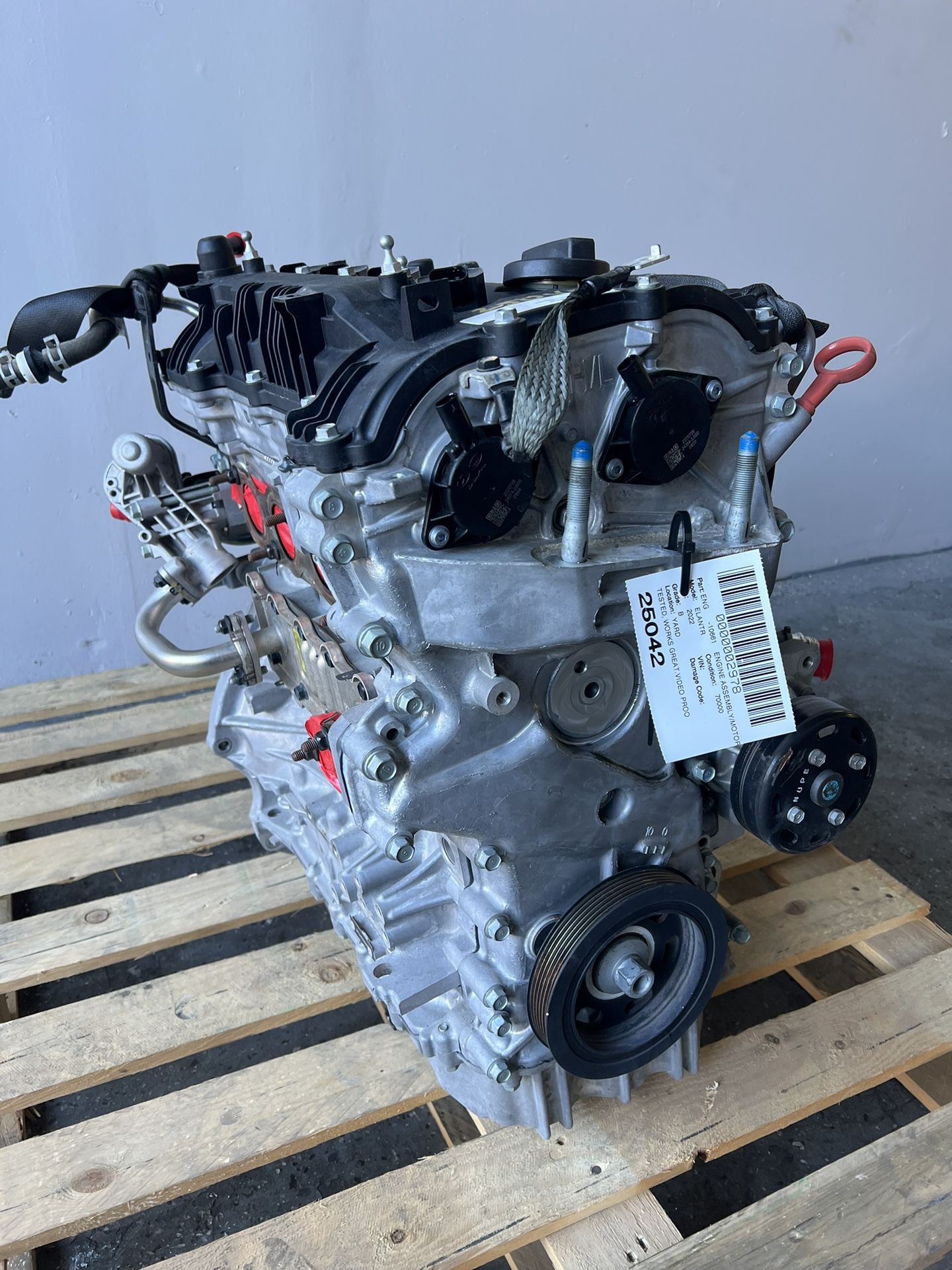 Engine Motor Assembly 2021 2025 Hyundai Elantra 2.0 TESTED✅ GREAT CONDITIONS✅