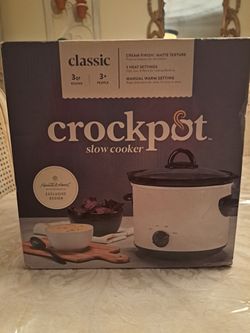 New 3 Quart Crockpot