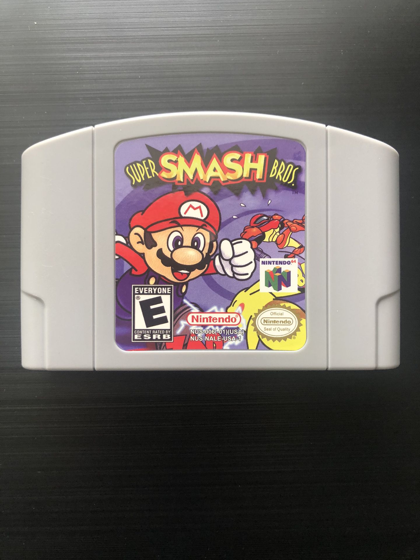 Super Smash Bros. (Nintendo 64, 1999) N64 - Tested, Working, Great Gift! (Read)