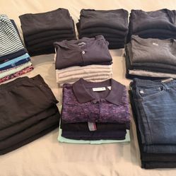 Men High-end Clothing (58 items) - Lacoste, AG, Ted Baker (Near New) - $150