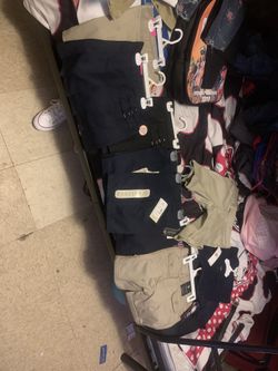 Girls size 6/7 uniforms brand new with tags still on them