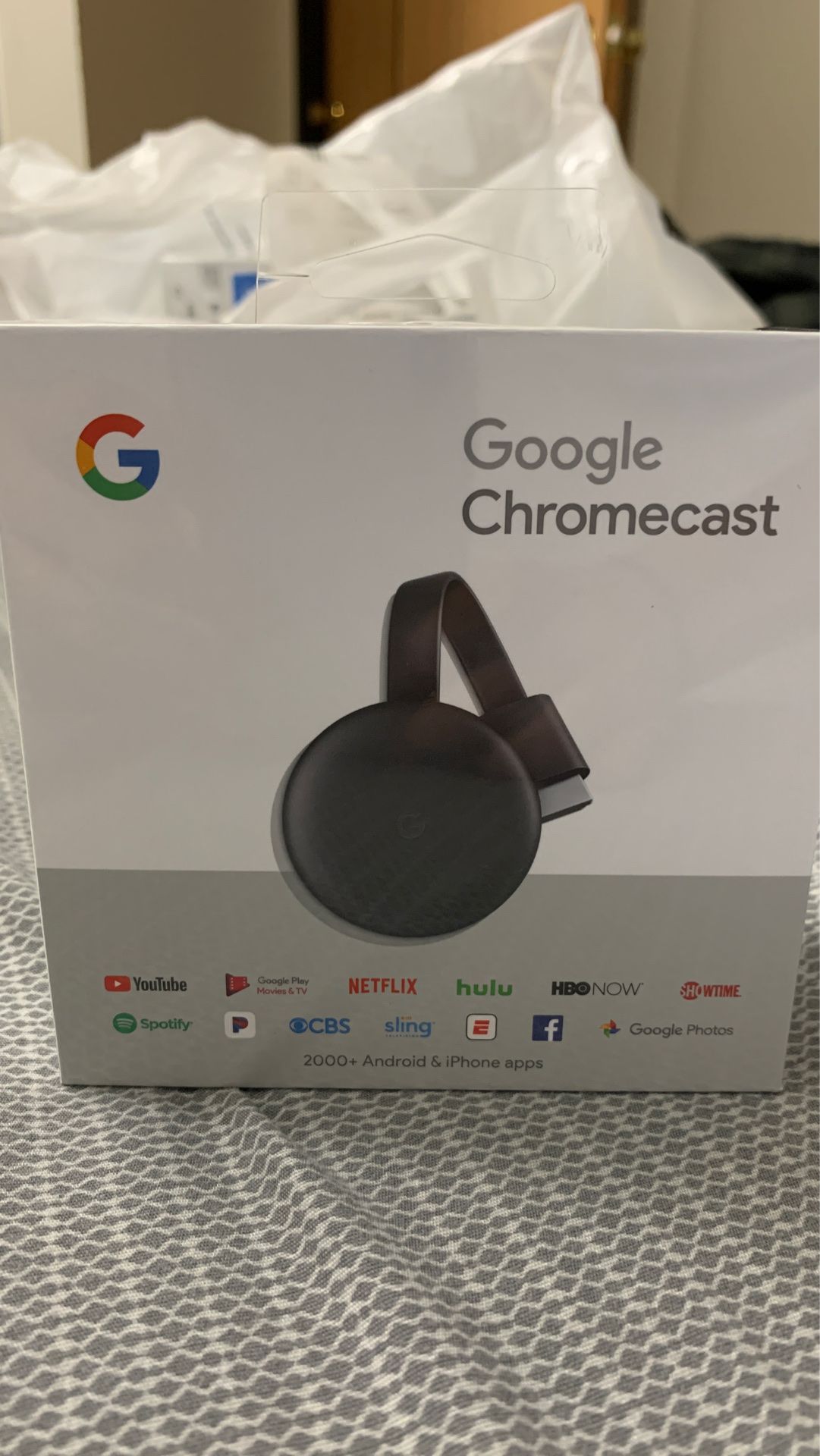 Google Chromecast Packed piece
