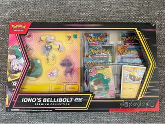 Pokemon Iono's Bellibolt EX Premium Collection