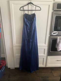 Windsor Long Blue Dress Mermaid Style