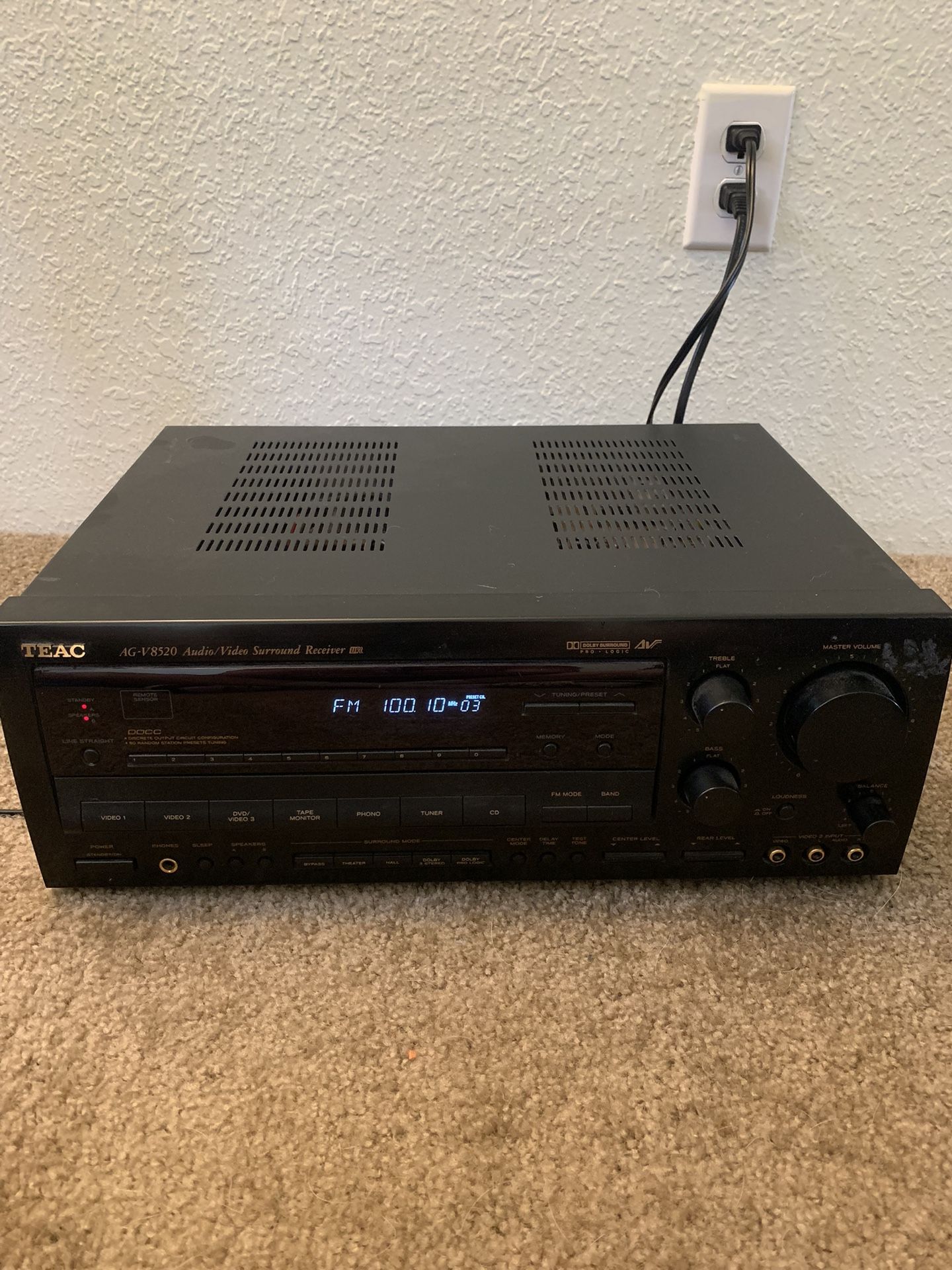 TEAC Audio/ Video Surround Receiver