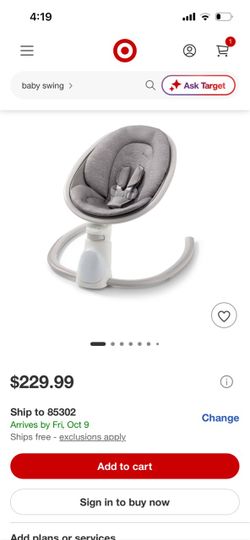 Graco Soothe 'n Sway Bluetooth 3-in-1 Swing