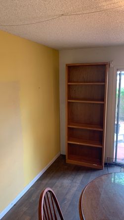 Oak bookcases