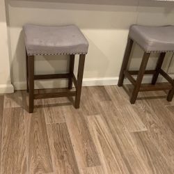 Gray Bar Stools