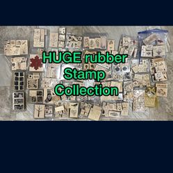 Pick Up Only Huge Rubber Stamp Collection For Crafts School Card Making Holidays