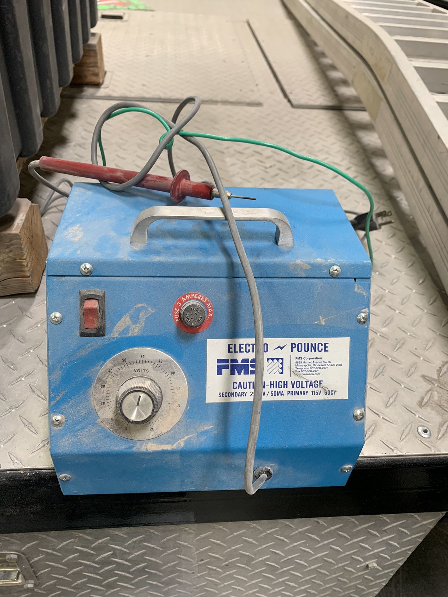 Electro Pounce Machine