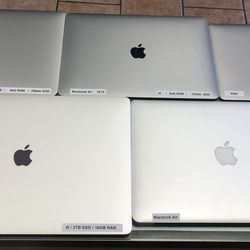 MacBook Pro / Mackbook Air 2019/2017 (5 Different Models For Sale)