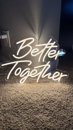 Neon sign