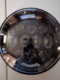DOT Approved 5-3/4" 5.75" Round LED Projection Headlight  5.75" vessel and H4