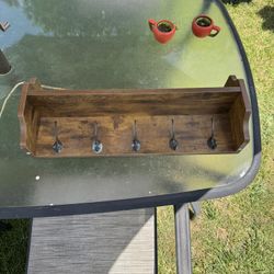  Shelve  With Hooks
